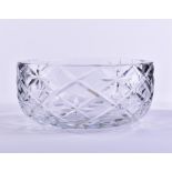 Crystal bowl Saint Louis