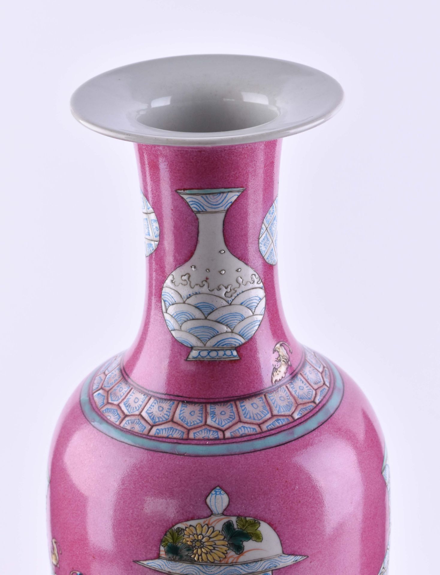 Vase China late Qing period - Bild 5 aus 7
