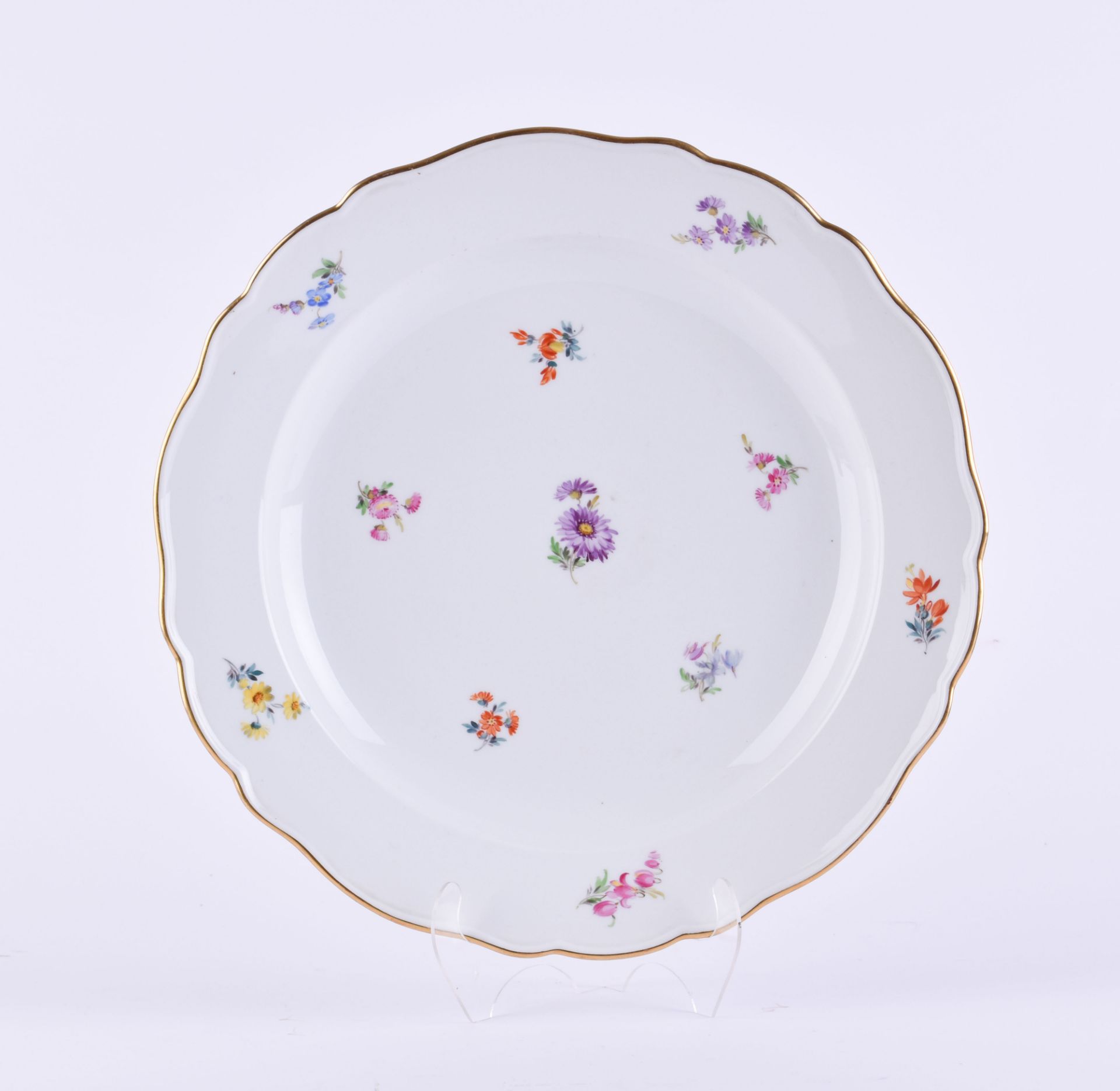 Large offer bowl Meissen around 1900