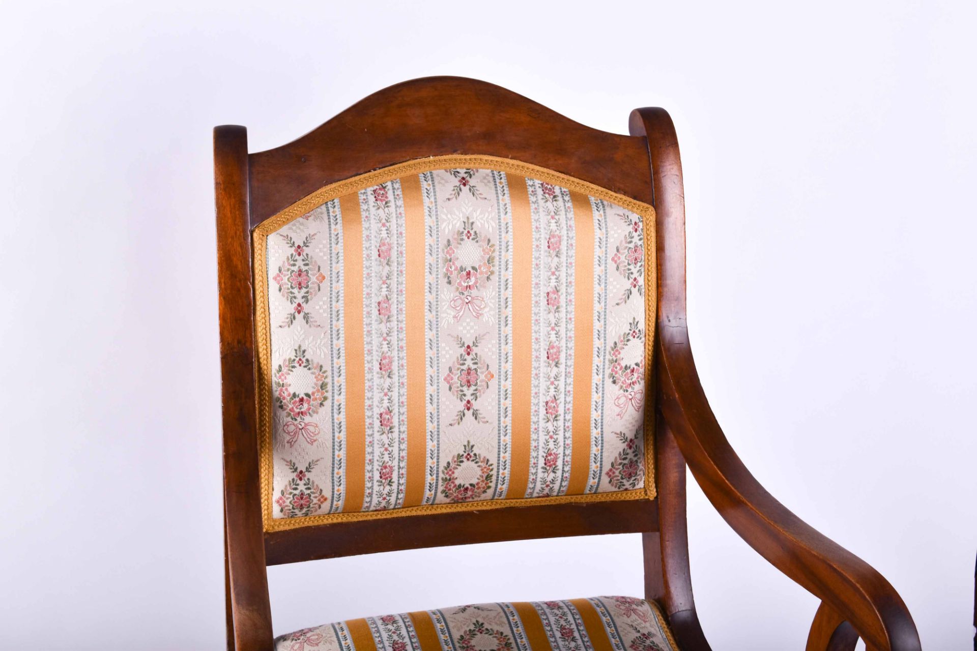 Biedermeier armchair around 1820 - Image 3 of 5