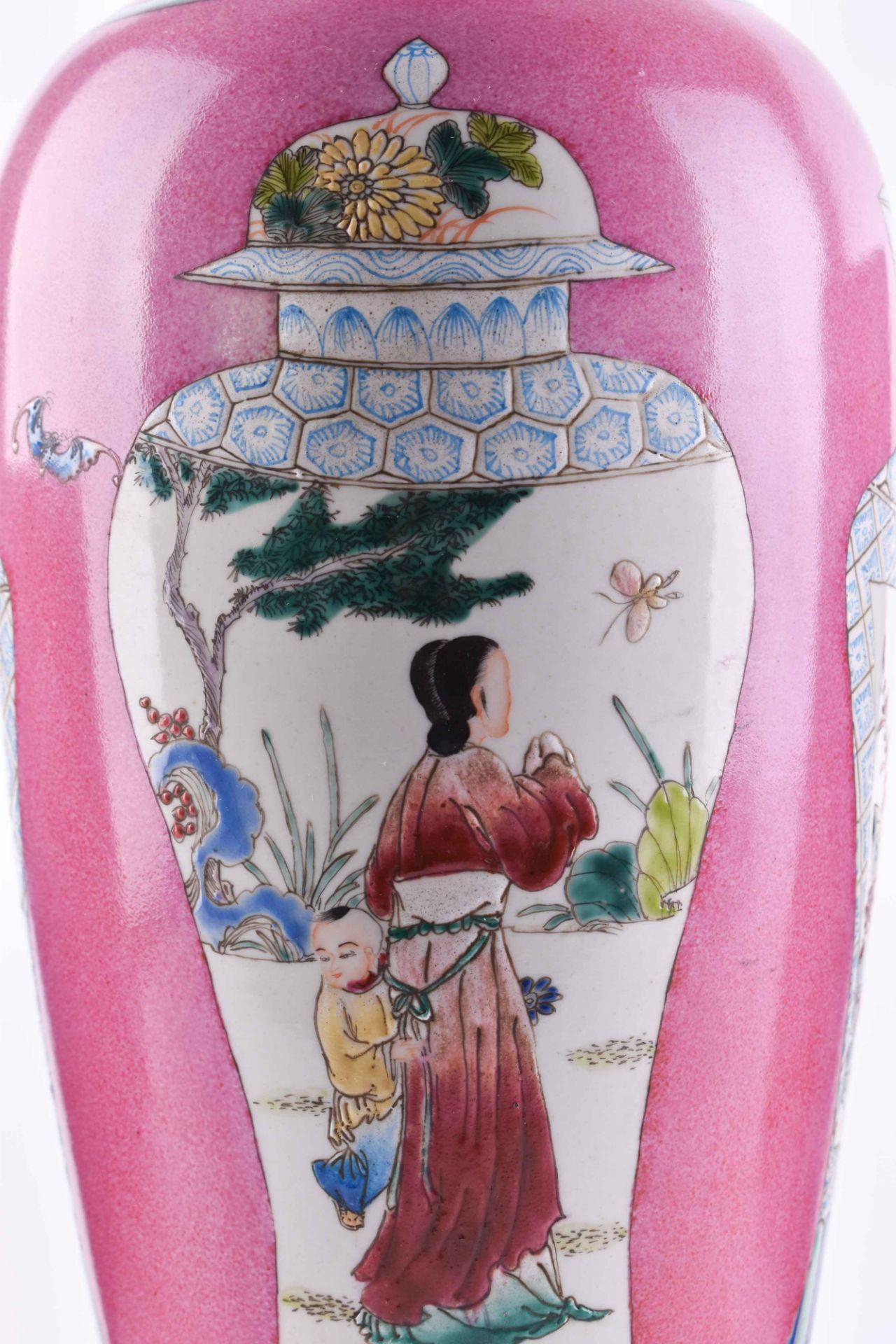 Vase China late Qing period - Bild 4 aus 7