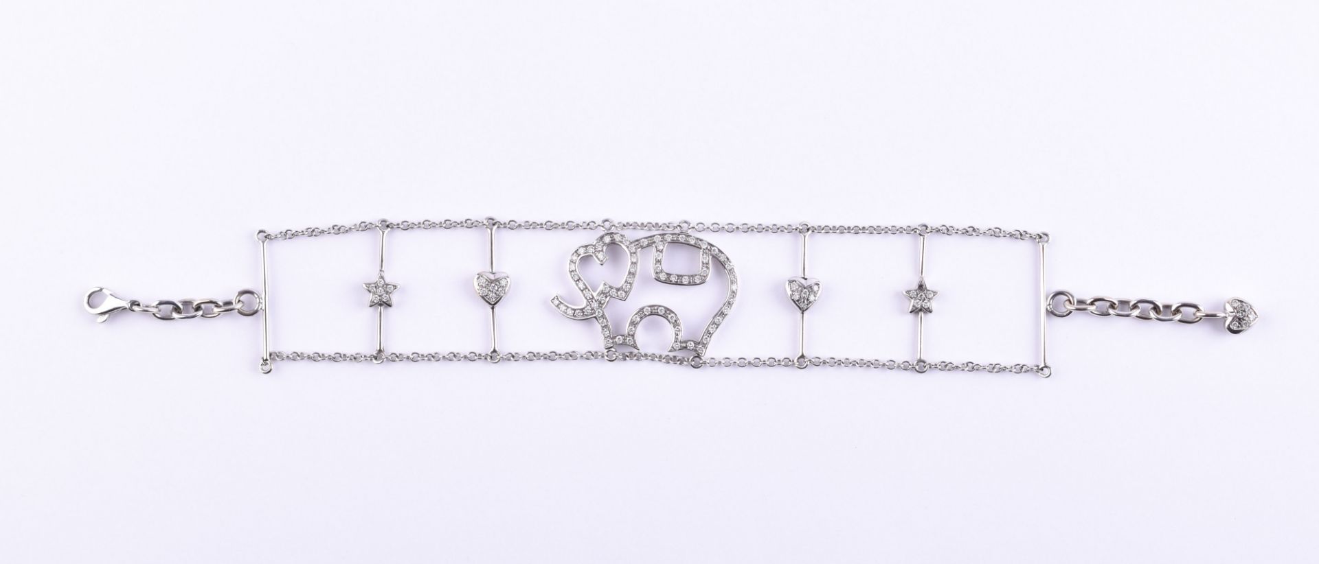 Designer diamond bracelet