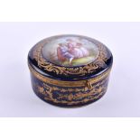 Porcelain cover box Sevres