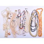 A bundle of fashion jewelry