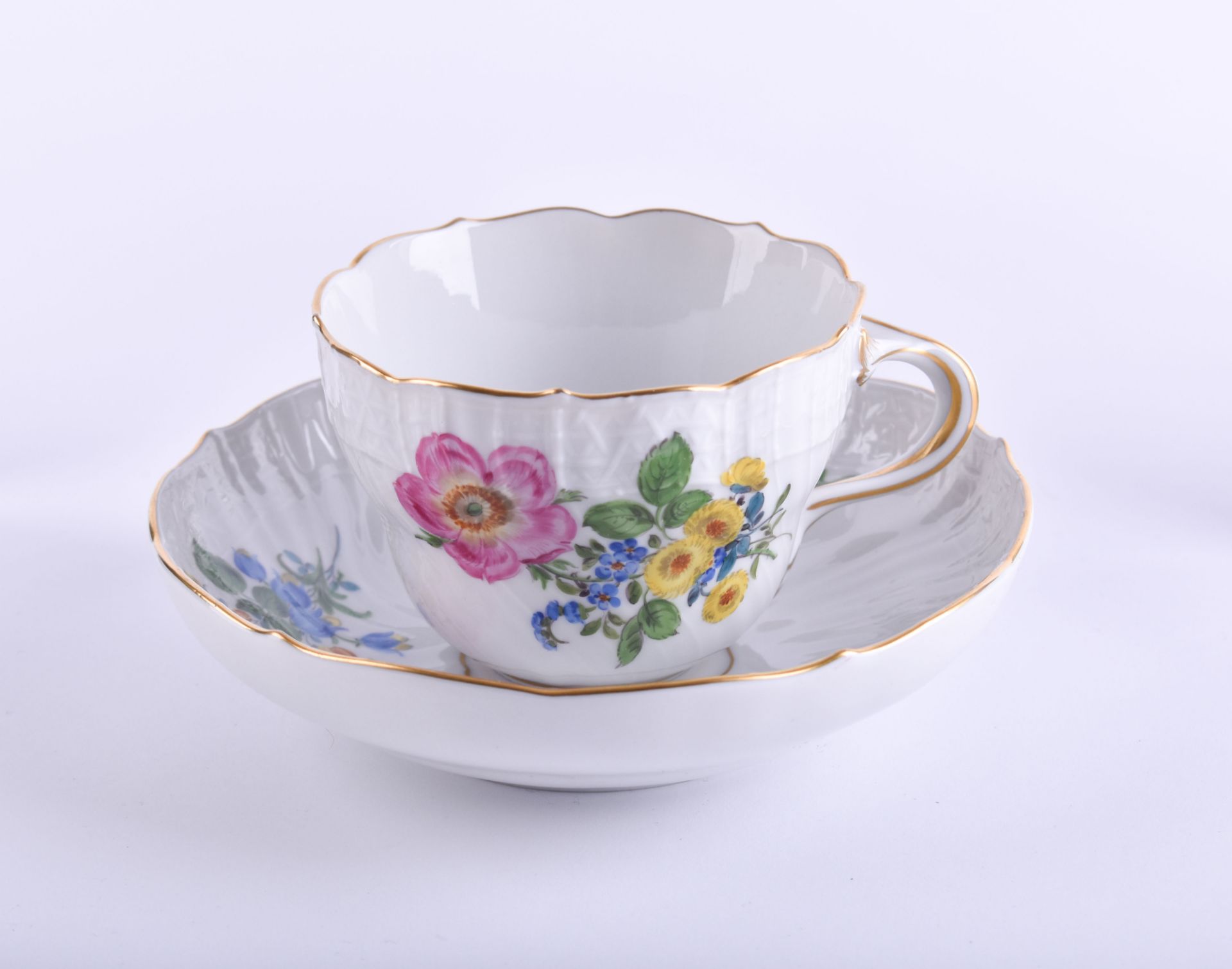 Coffee cup with saucer Meissen