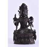 Bronze of Guanyin China Ming dynasty