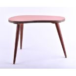 small kidney table 1950s