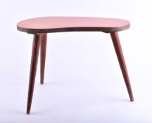 small kidney table 1950s