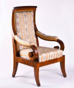 Biedermeier armchair around 1810/20