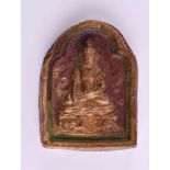 Travel buddha Tibetan Chinese 18th century