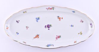 Large pike platter Meissen Knaufzeit