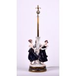 Royal Dux table lamp