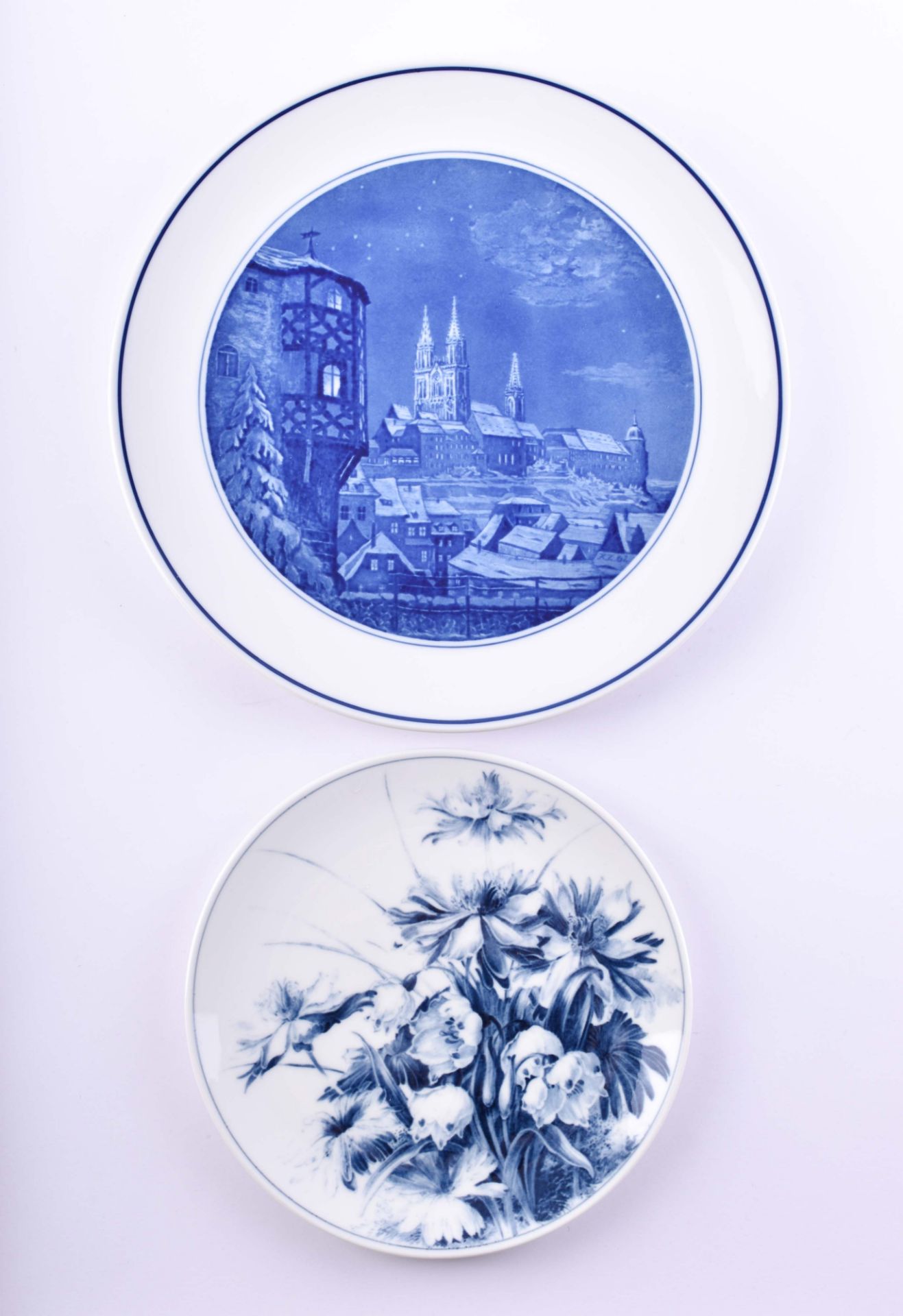 two wall plates Meissen