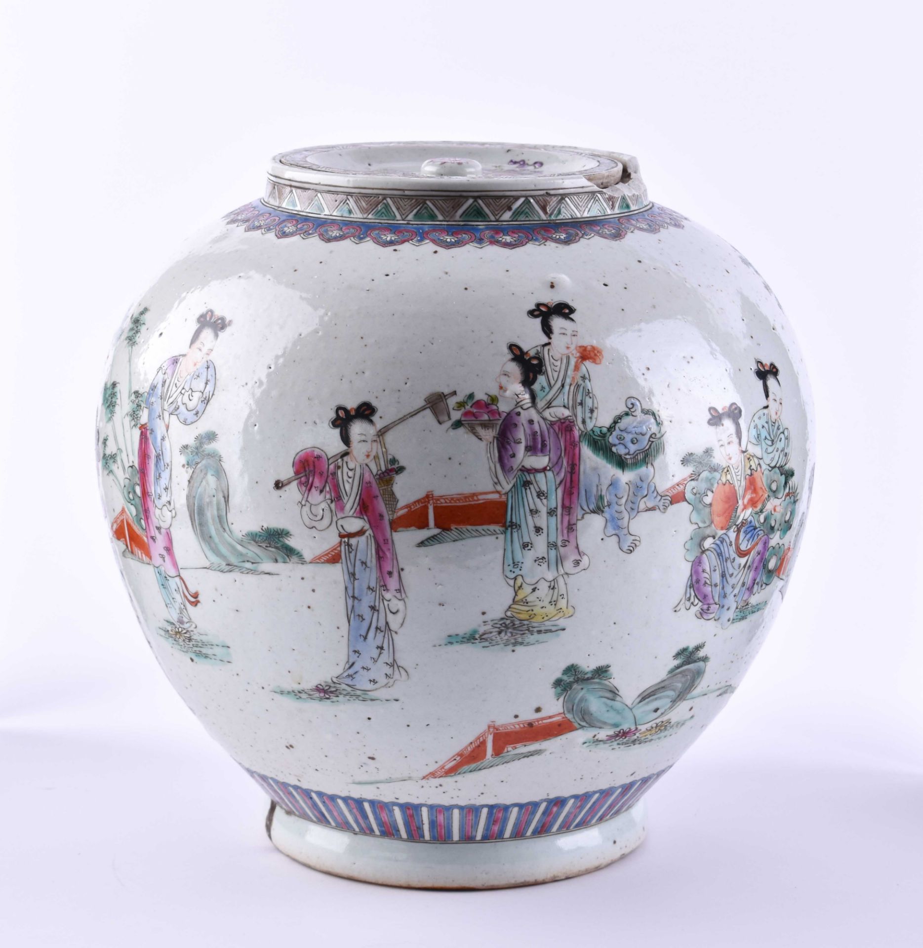  Ginger pot China late Qing period - Image 3 of 7