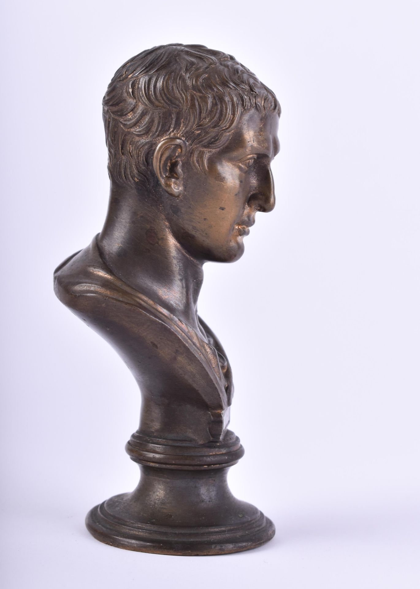  Bronze bust around 1900 - Image 2 of 5