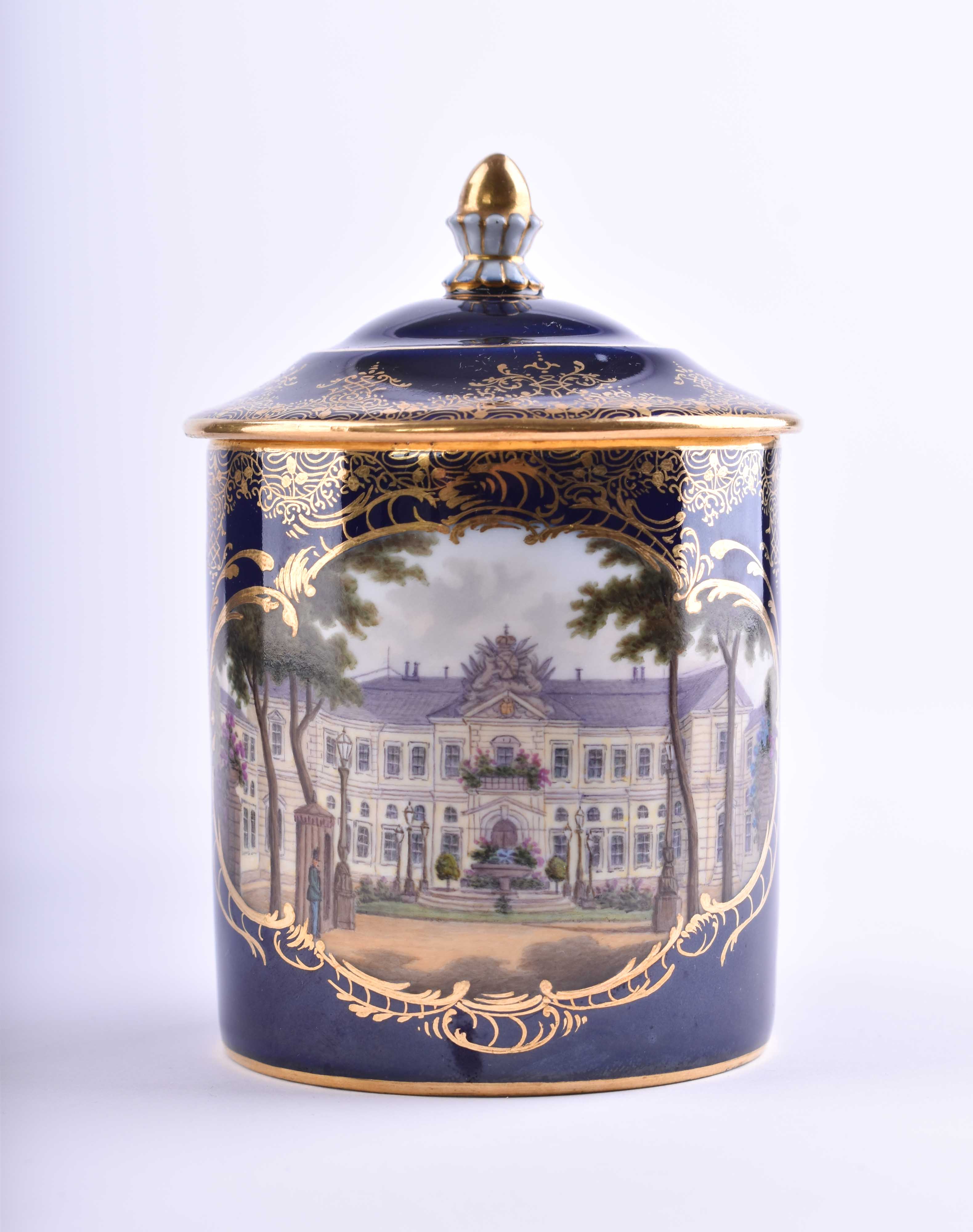  Lid mug Meissen around 1910