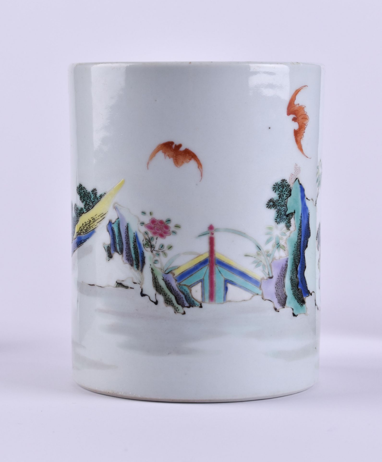  Brush pot China Qing dynasty - Image 3 of 5