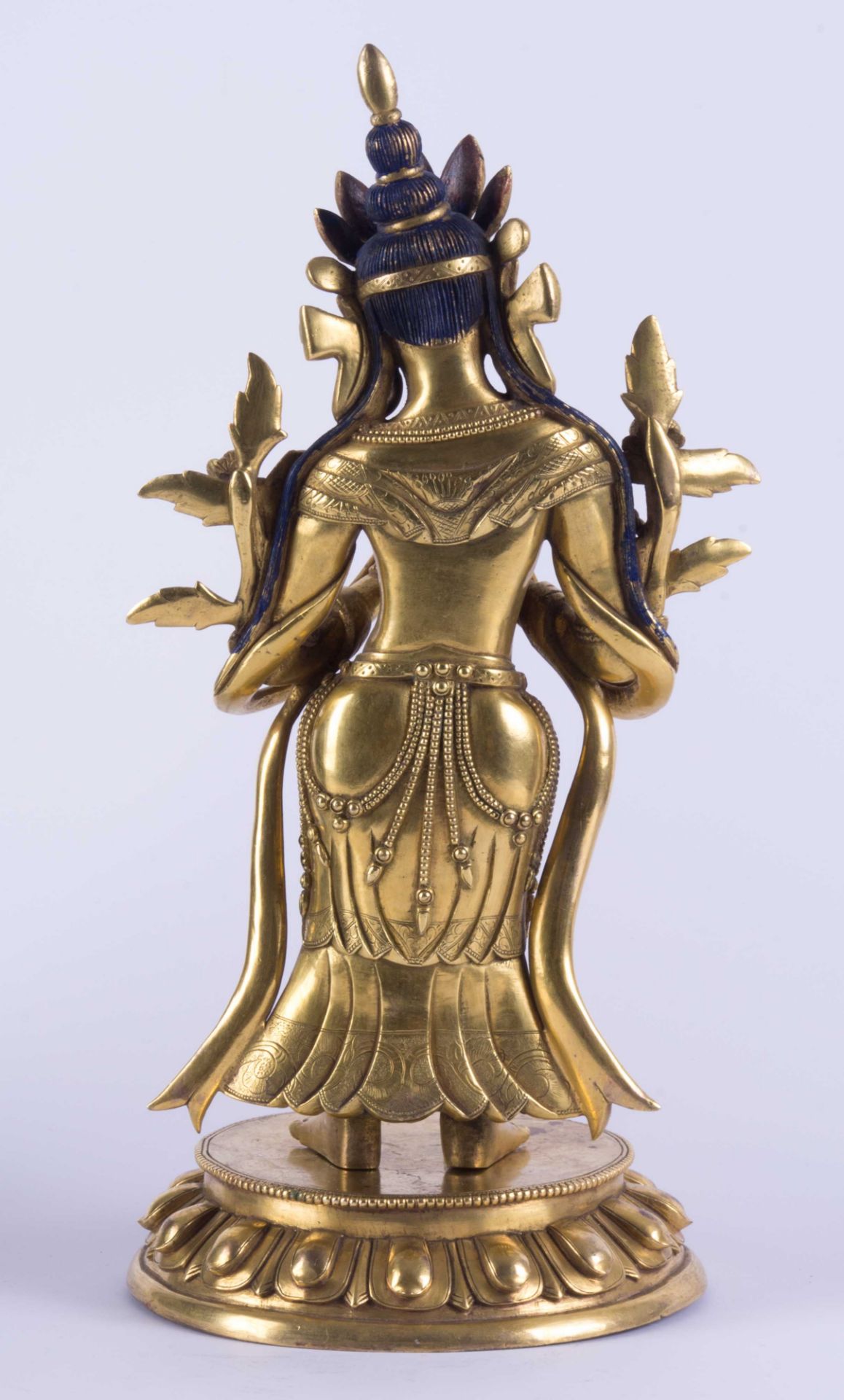  Figure of Amitayus Qing Dynasty, 18th century - Image 3 of 7