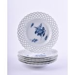 6 Teller Meissen Marcolini