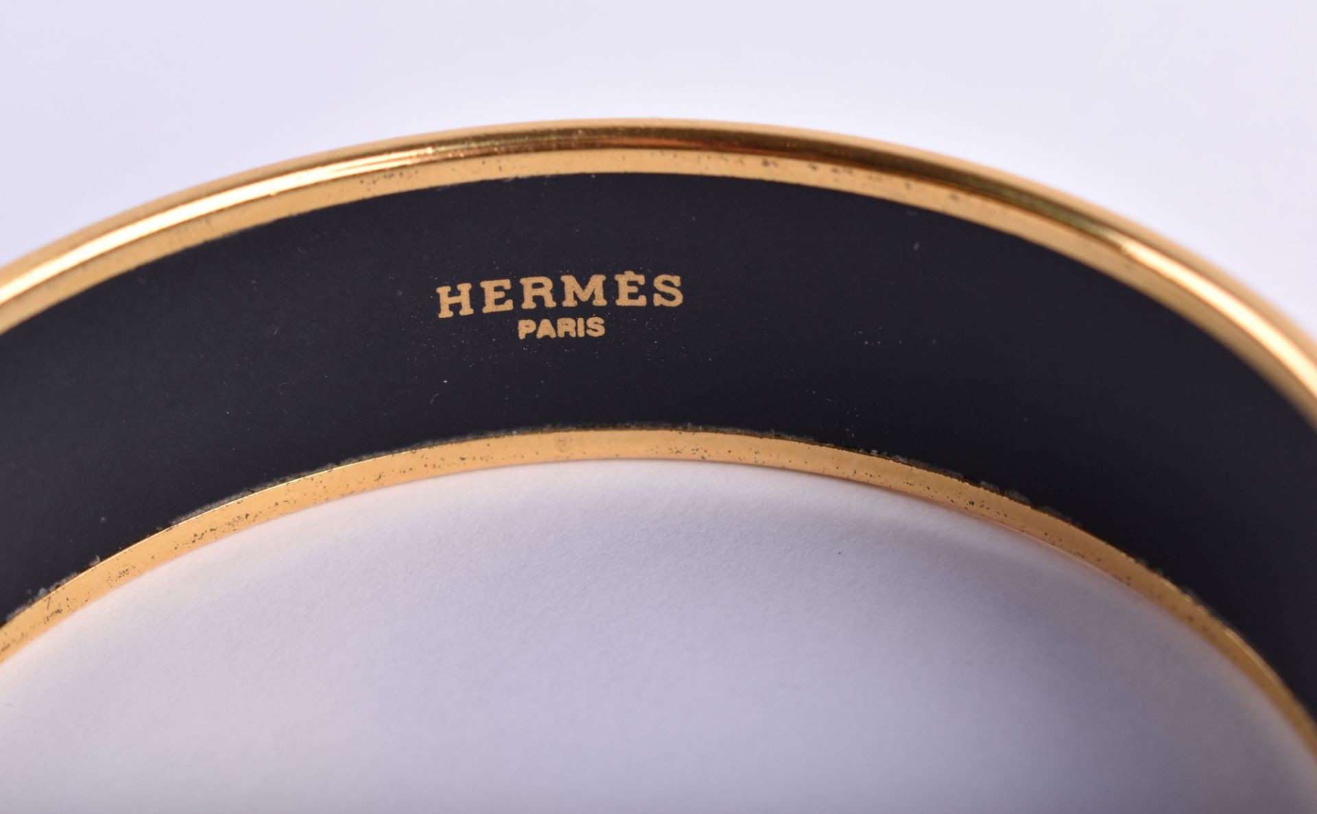  Vintage enamel bangle Hermes Paris - Image 4 of 6