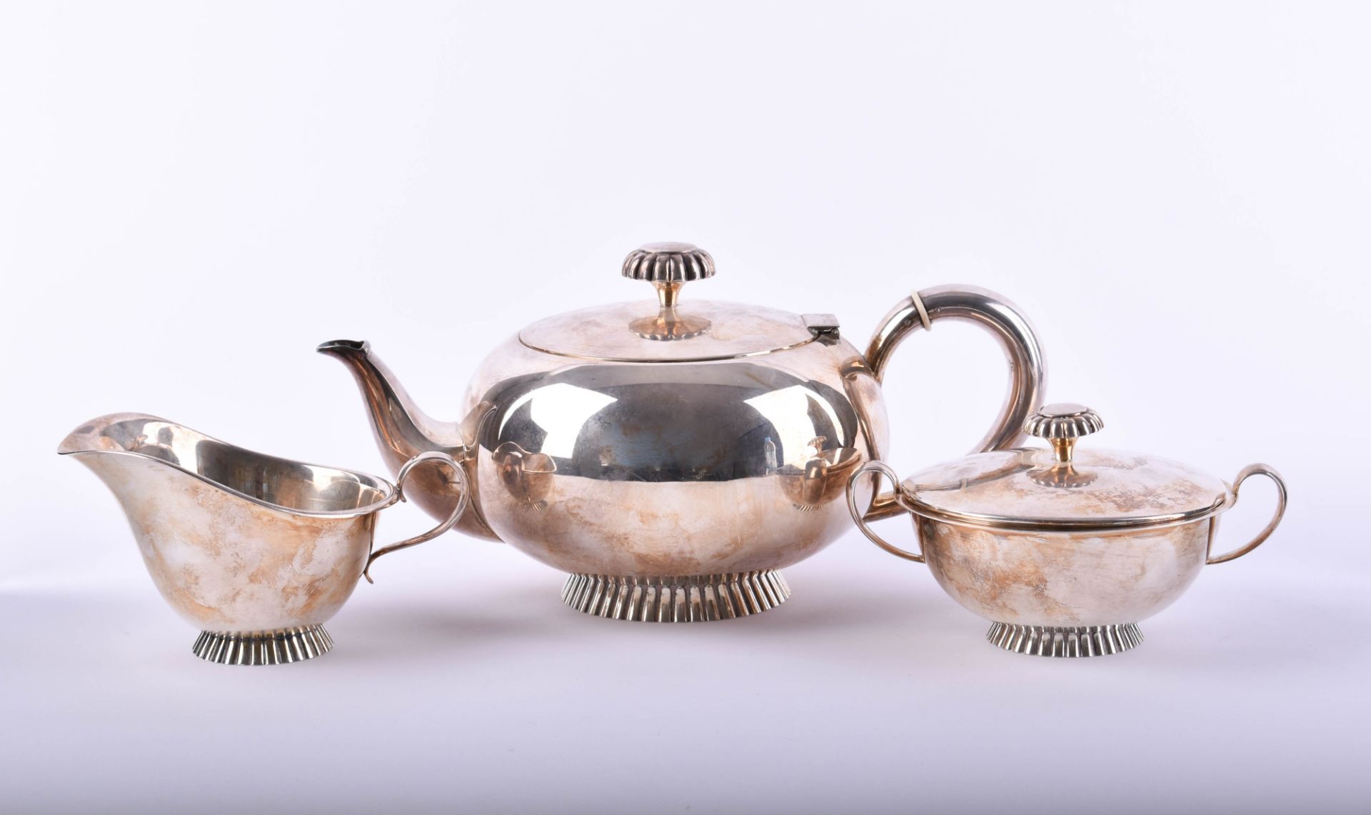  Art Deco tea set Wilkens & Söhne, Bremen, around 1930