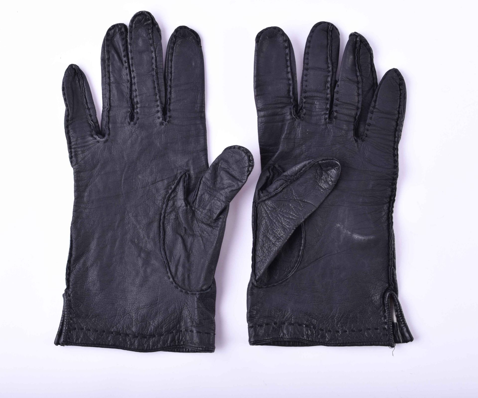  Women's leather gloves Hermes Paris - Image 3 of 6