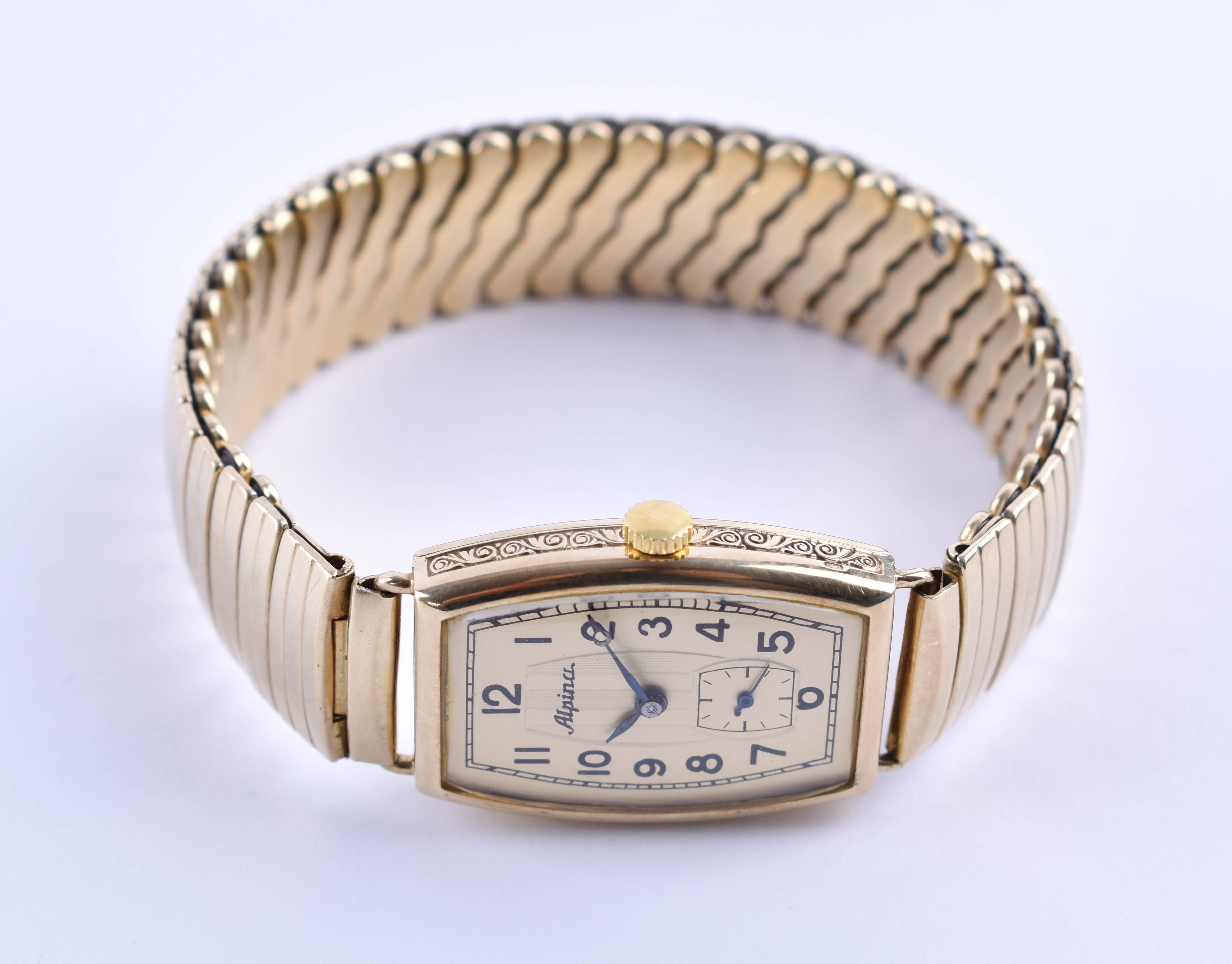 Alpina Herren Vintage Armbanduhr 30 / 40er  - Bild 2 aus 4