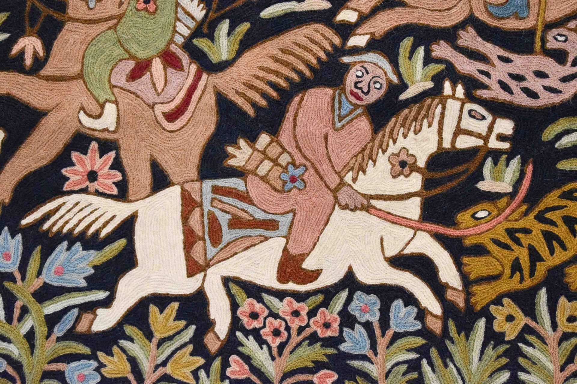  old Persian tapestry - Image 2 of 8