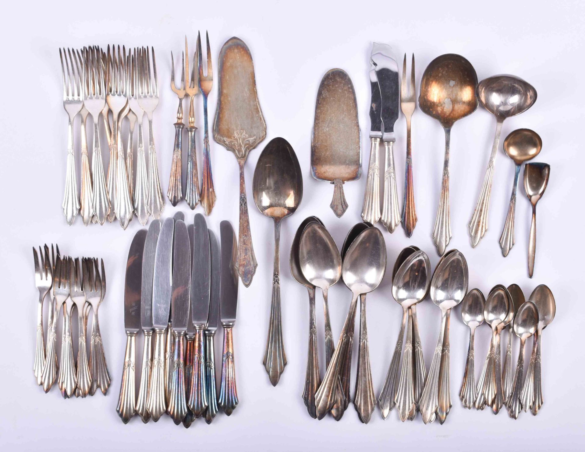  A group of cutlery Fischer