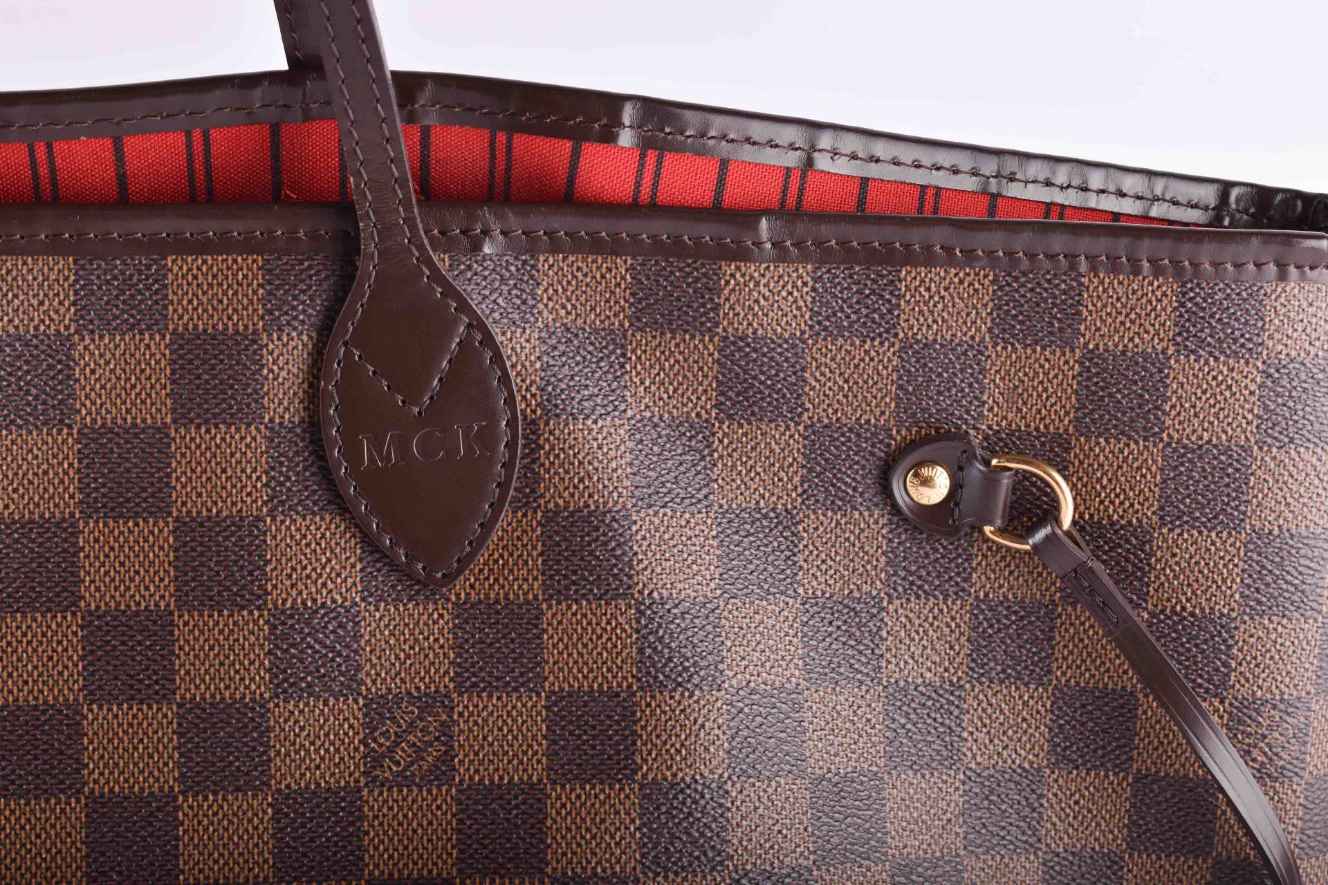 Louis Vuitton Neverfull MM Damier Schultertasche  - Bild 3 aus 5