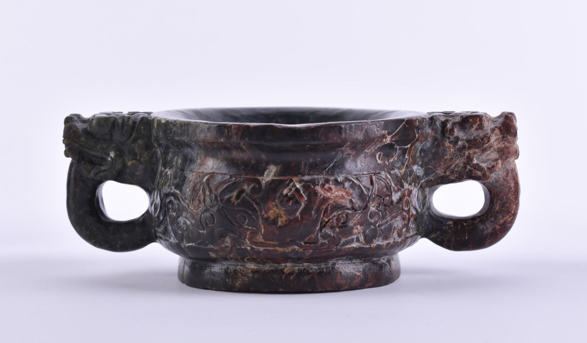  Jade vessel China Qing dynasty - Image 2 of 6