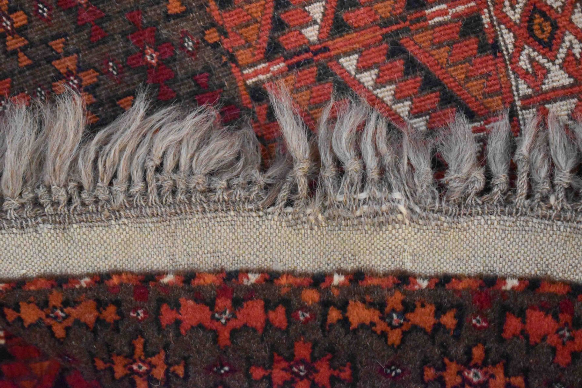  Ersari Hatschlu carpet around 1930 - Image 4 of 6