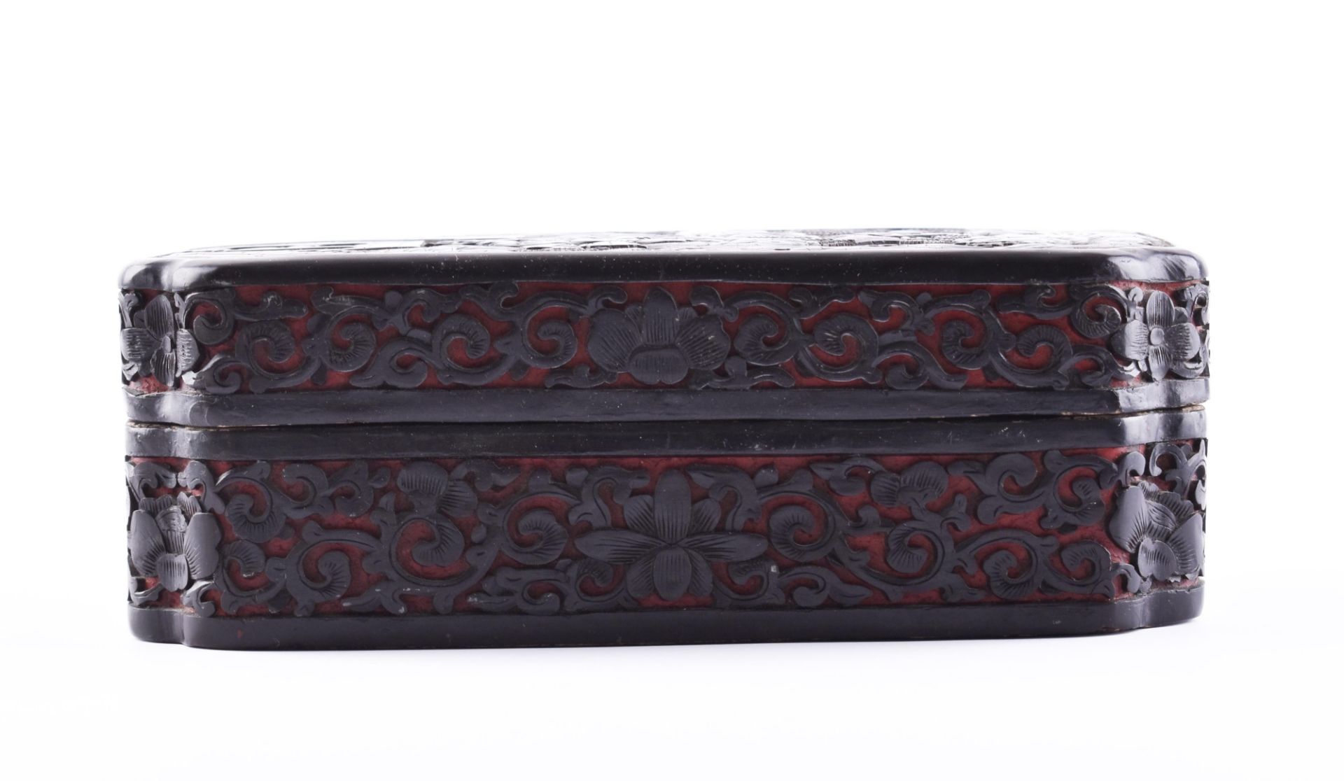  Lacquer box China, probably Qing dynasty 18th century - Image 3 of 6