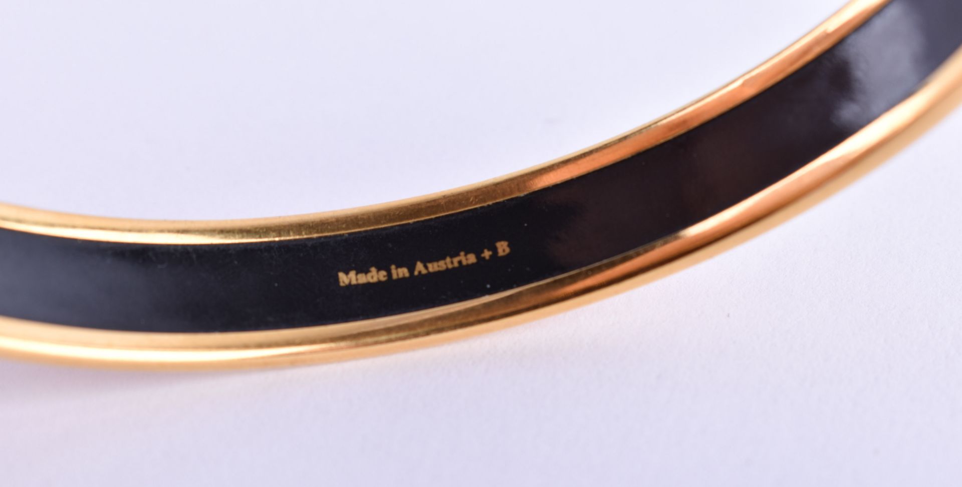  Vintage enamel bangle Hermes Paris - Image 3 of 4