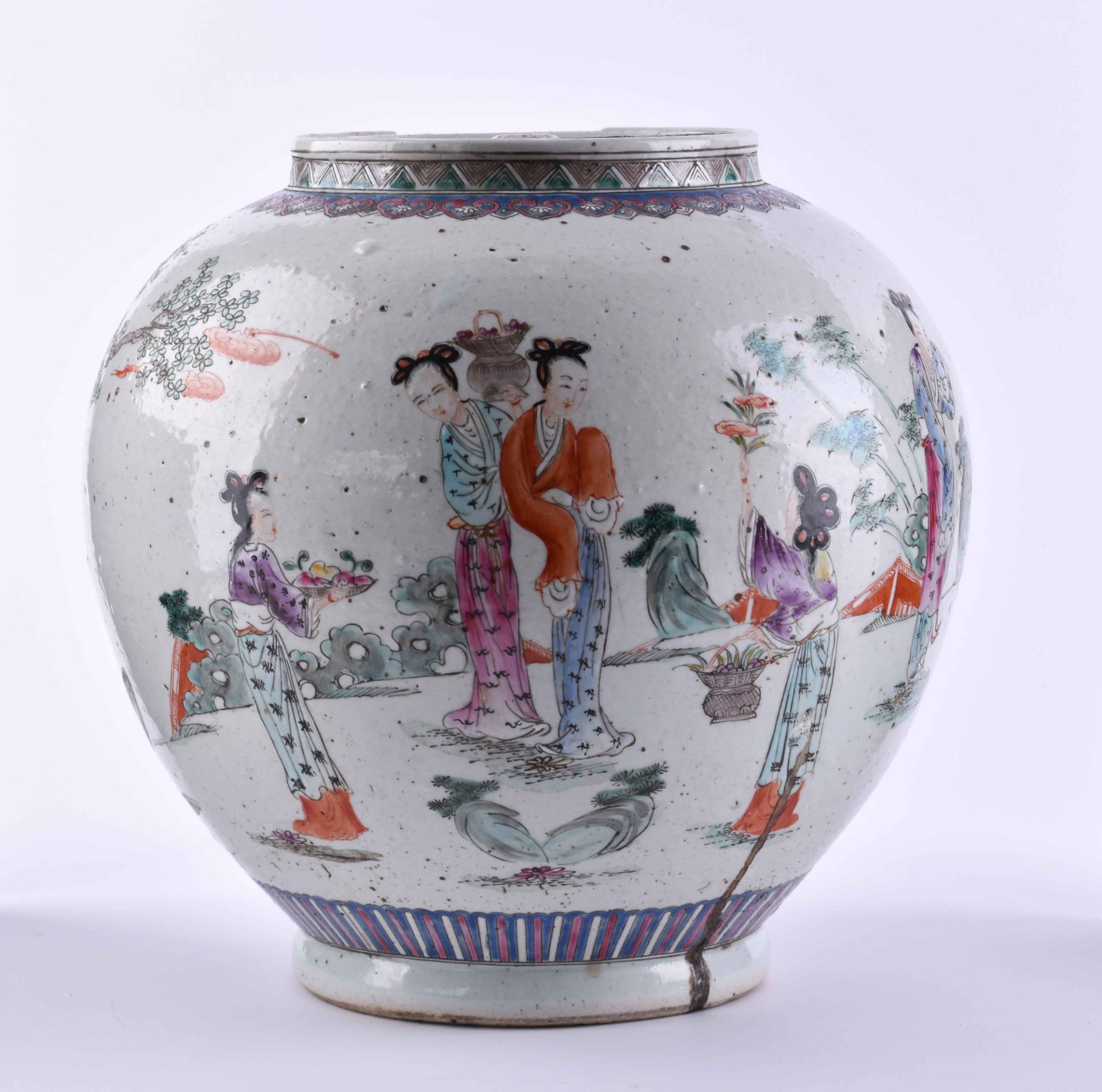  Ginger pot China late Qing period - Image 2 of 7