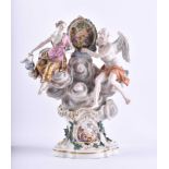 Saturn und Hebe Figurengruppe Meissen Original Kaendler