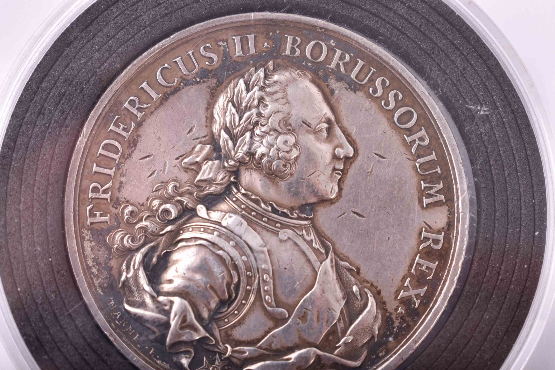 Medal Prussia Frederick the Great 1745 - Image 2 of 4