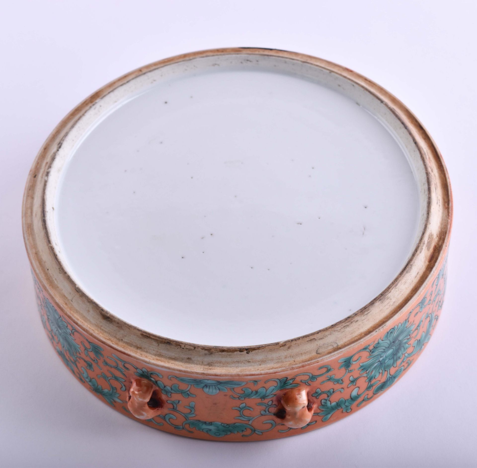  Famille Rose storage container China Qing dynasty - Image 6 of 6