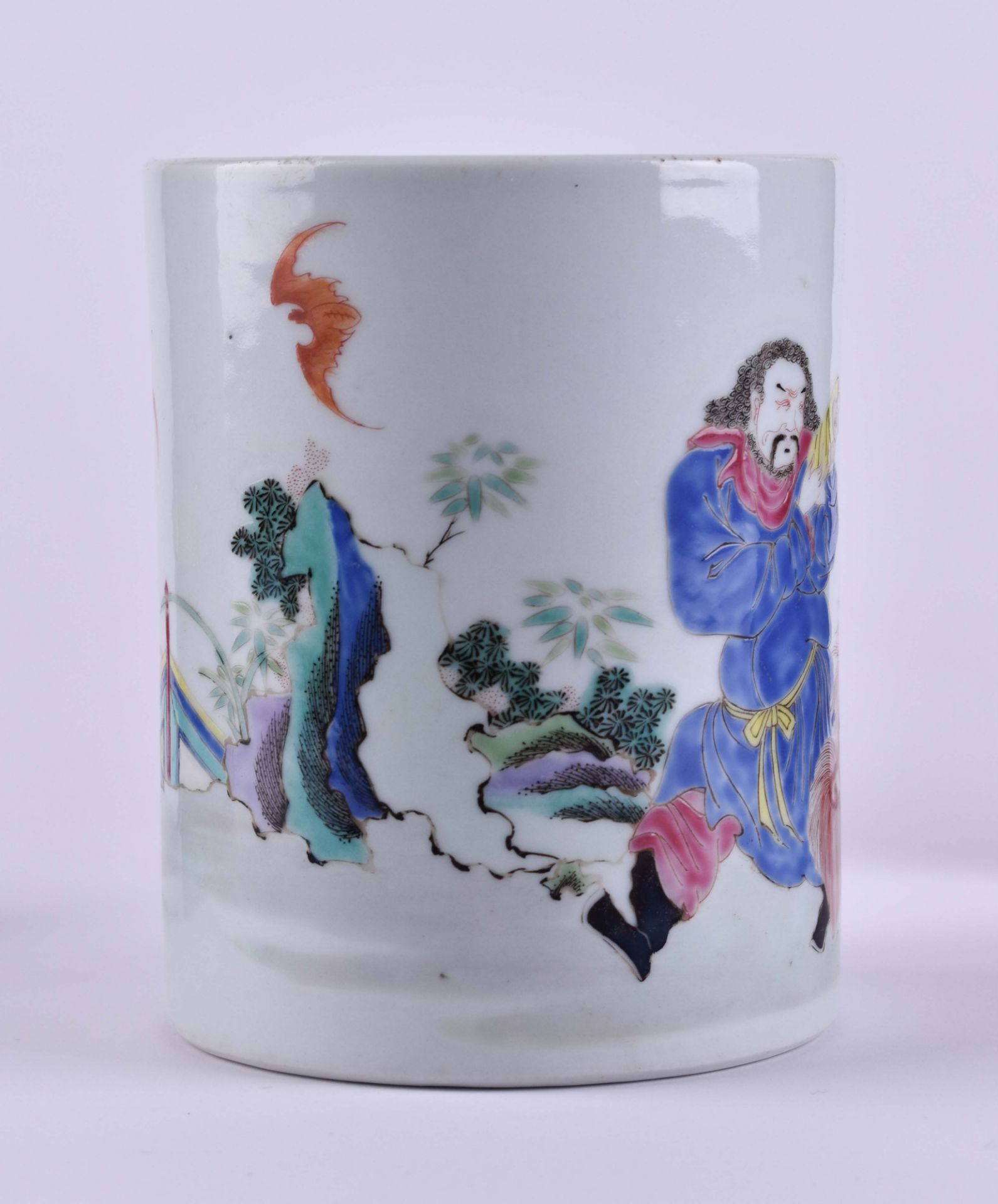  Brush pot China Qing dynasty