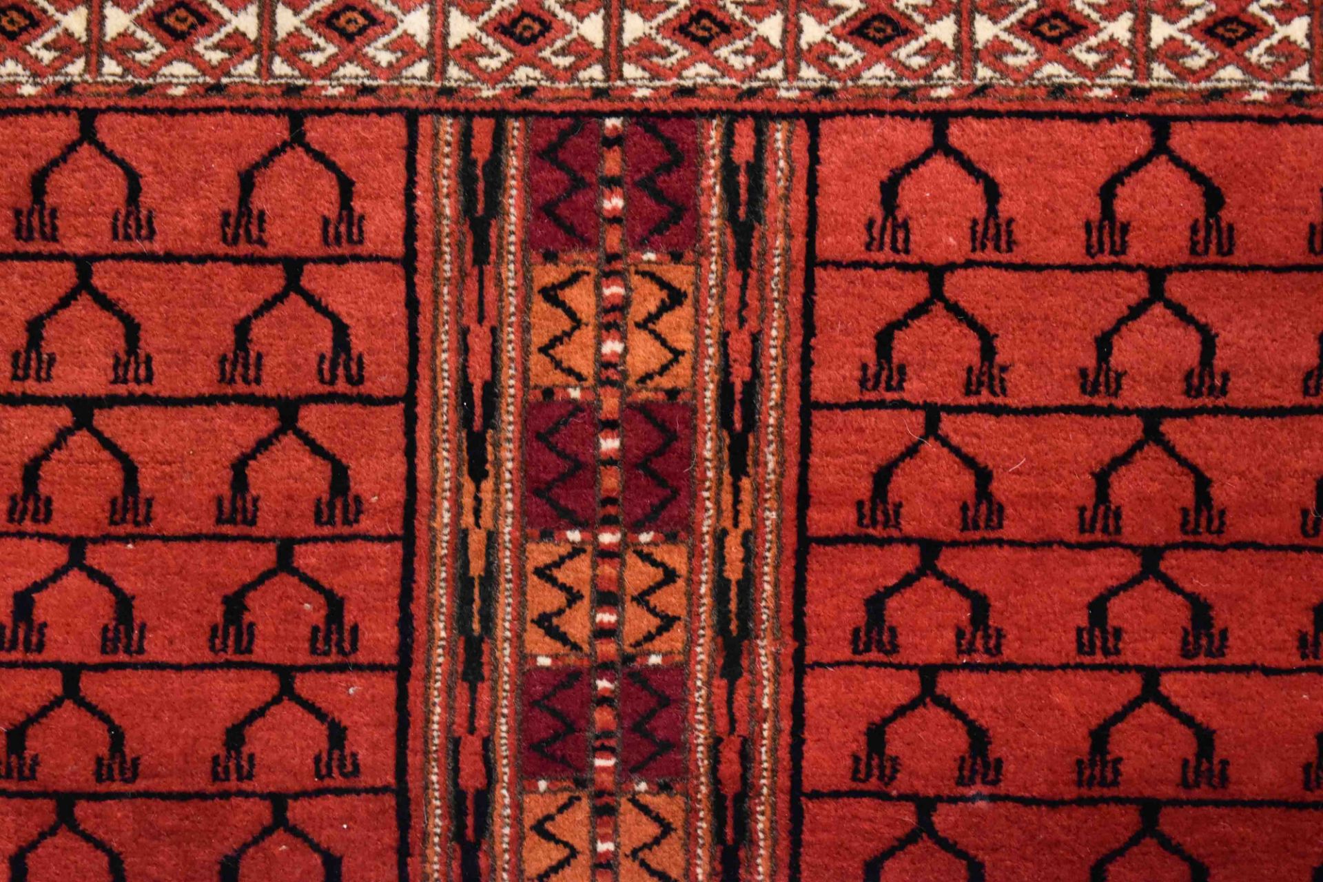  Ersari Hatschlu carpet around 1930 - Image 3 of 6