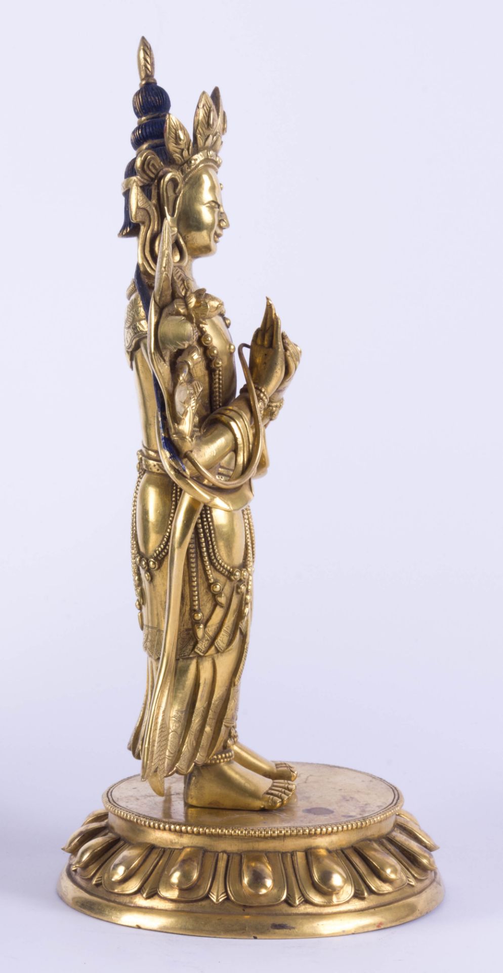  Figure of Amitayus Qing Dynasty, 18th century - Image 2 of 7