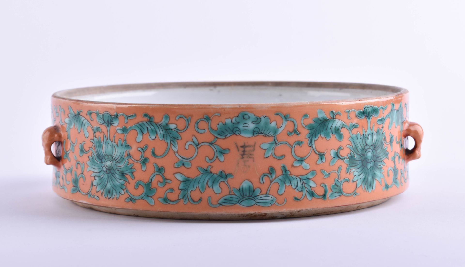  Famille Rose storage container China Qing dynasty - Image 3 of 6