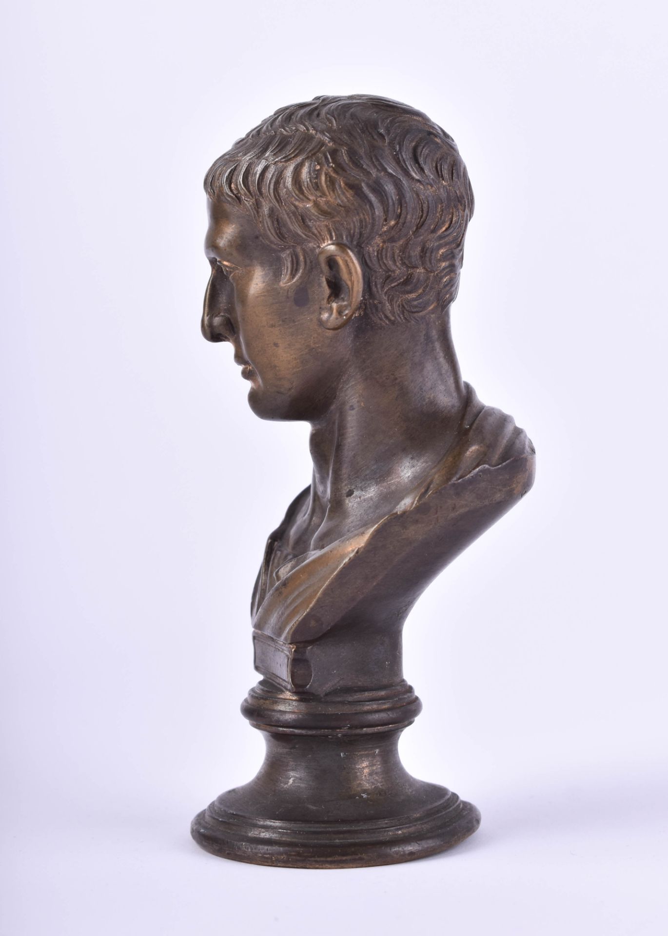 Bronze bust around 1900 - Image 4 of 5