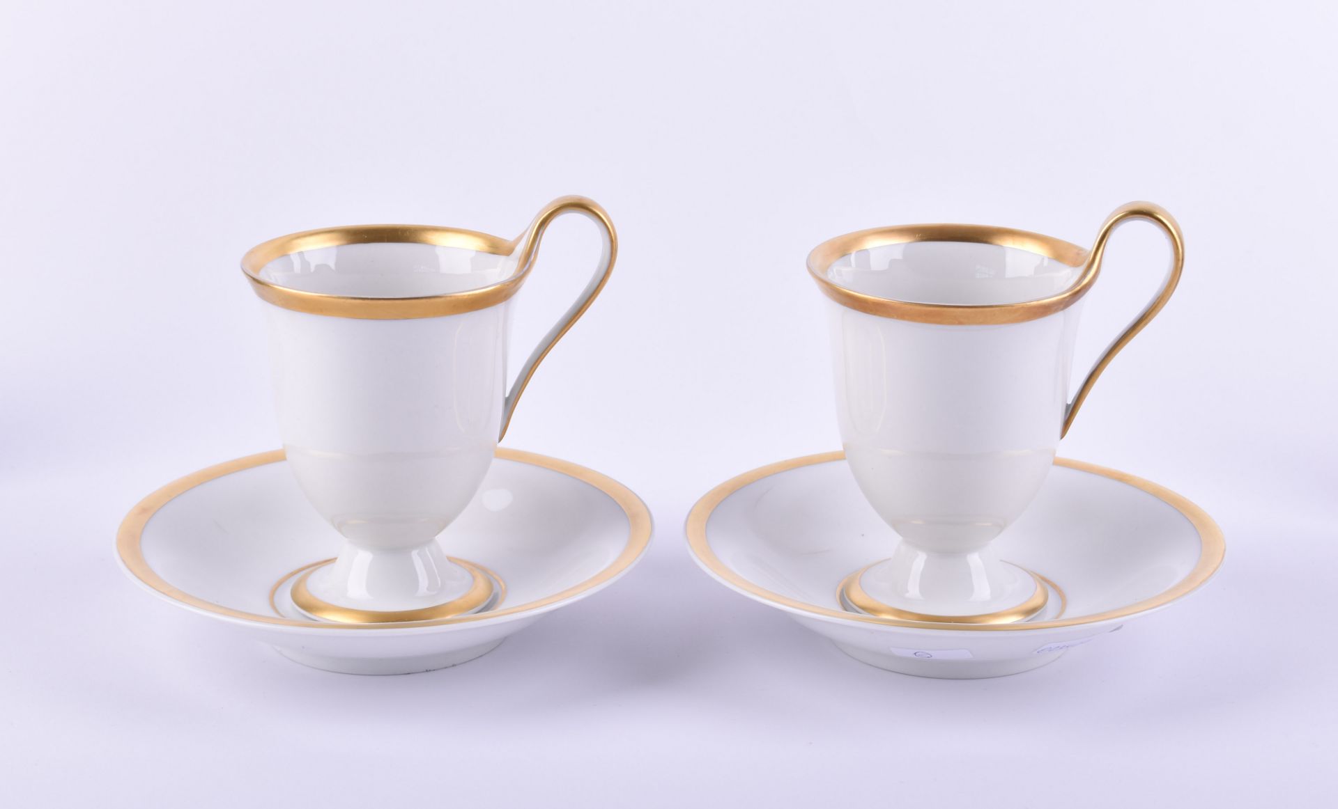  2 cups and saucers KPM Berlin