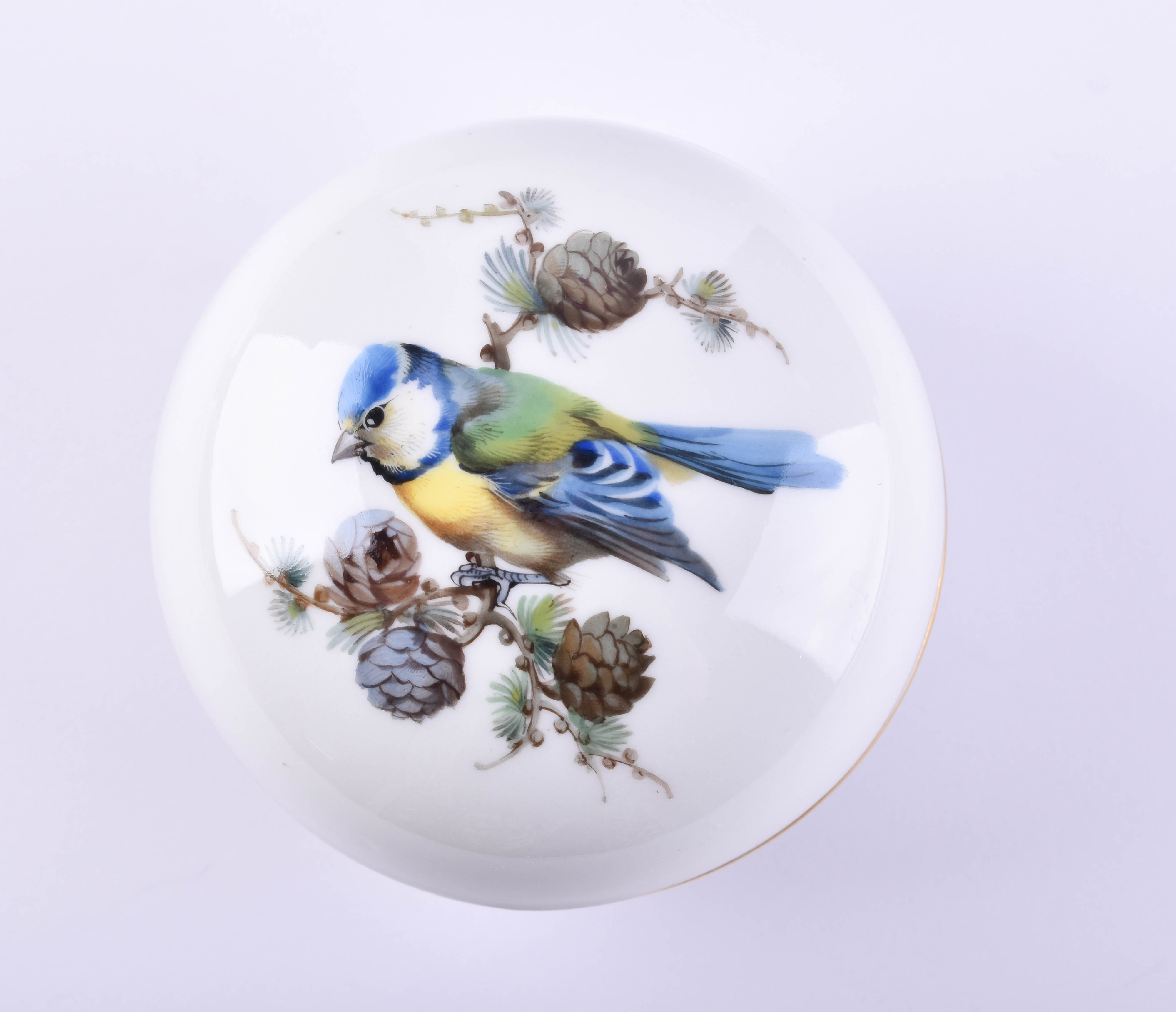  Lidded tin Meissen