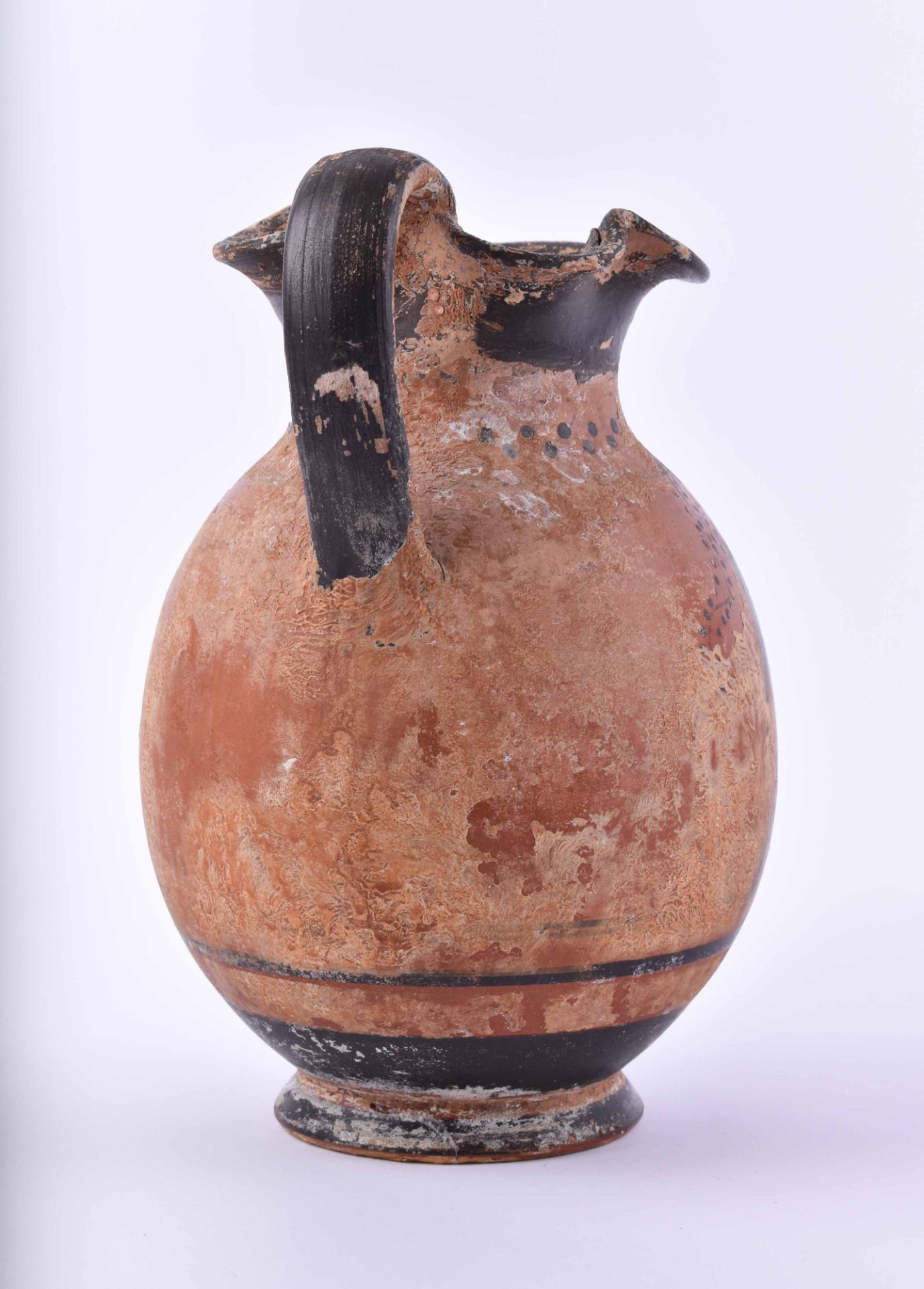 griechischer Henkelkrug wohl antik - spätantik  - Bild 3 aus 8
