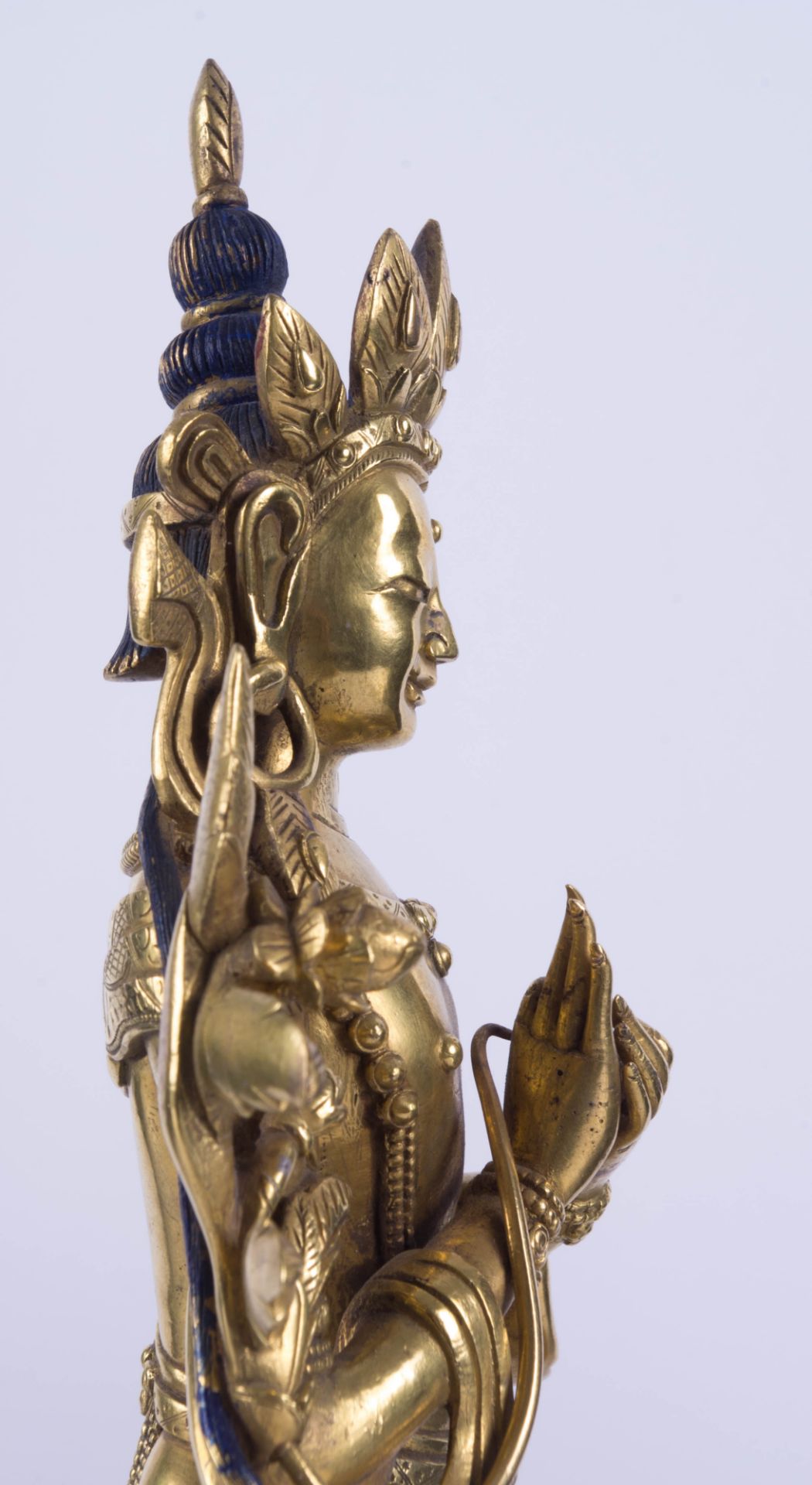  Figure of Amitayus Qing Dynasty, 18th century - Image 5 of 7