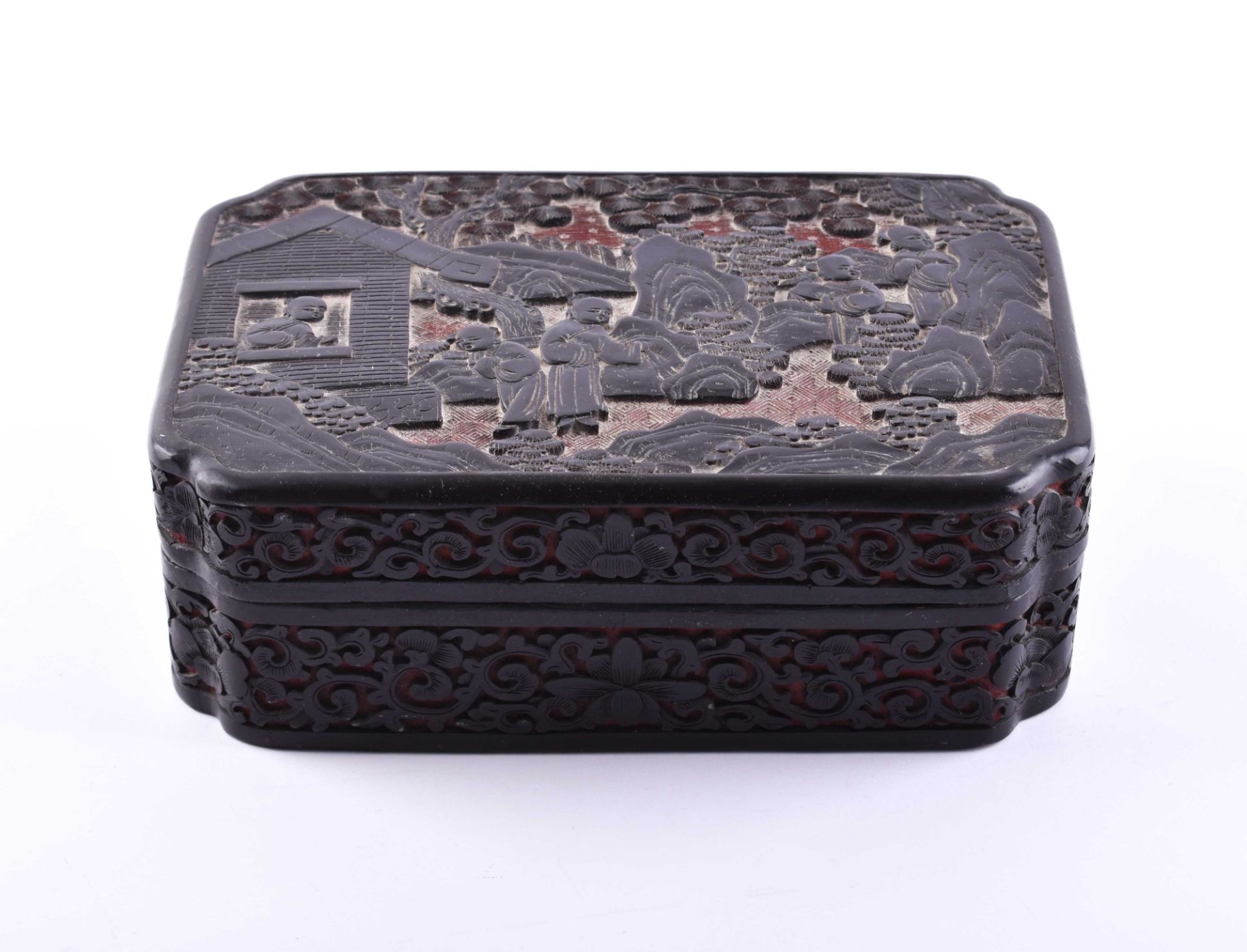  Lacquer box China, probably Qing dynasty 18th century