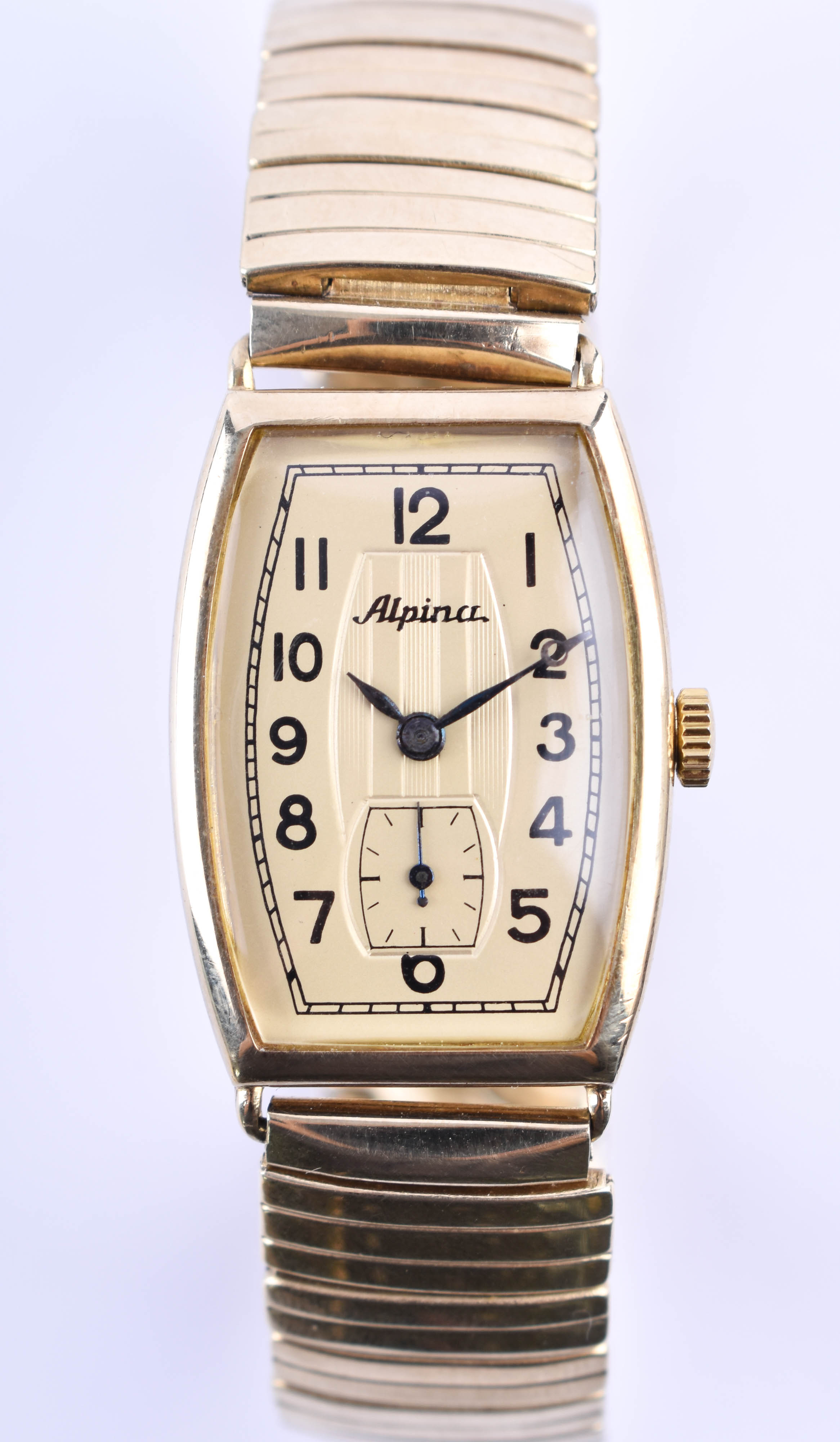Alpina Herren Vintage Armbanduhr 30 / 40er 