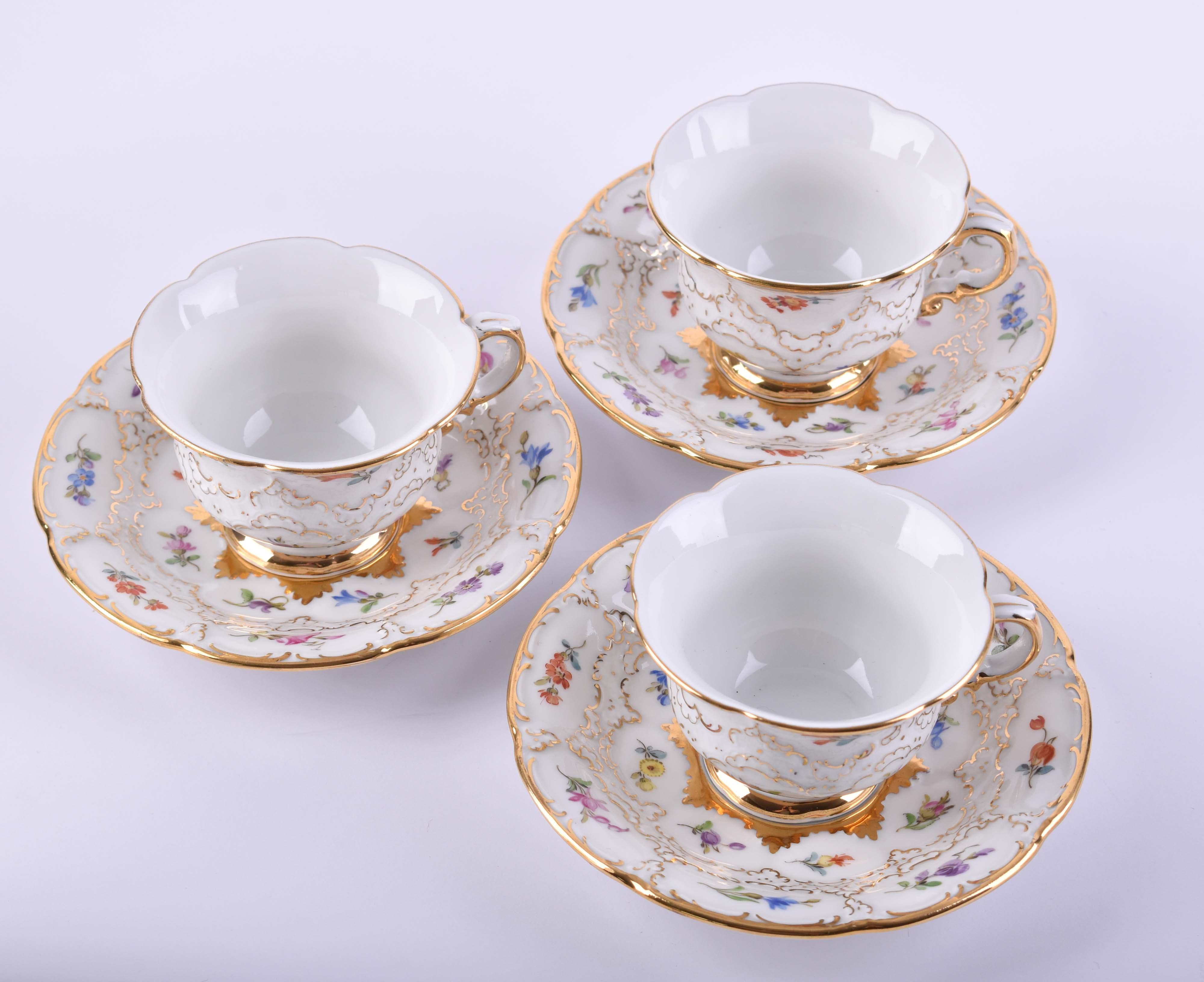  Mocha service Meissen B-shape - Image 3 of 5